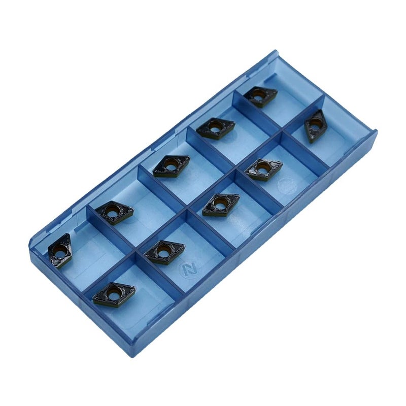 CDBP Carbide Turning Inserts DCMT 21.52 Dcmt 070208 for Semi-Finishing Cutting Steel, DCMT for Lathe Turning Tools, 10 PCS. - Image 5